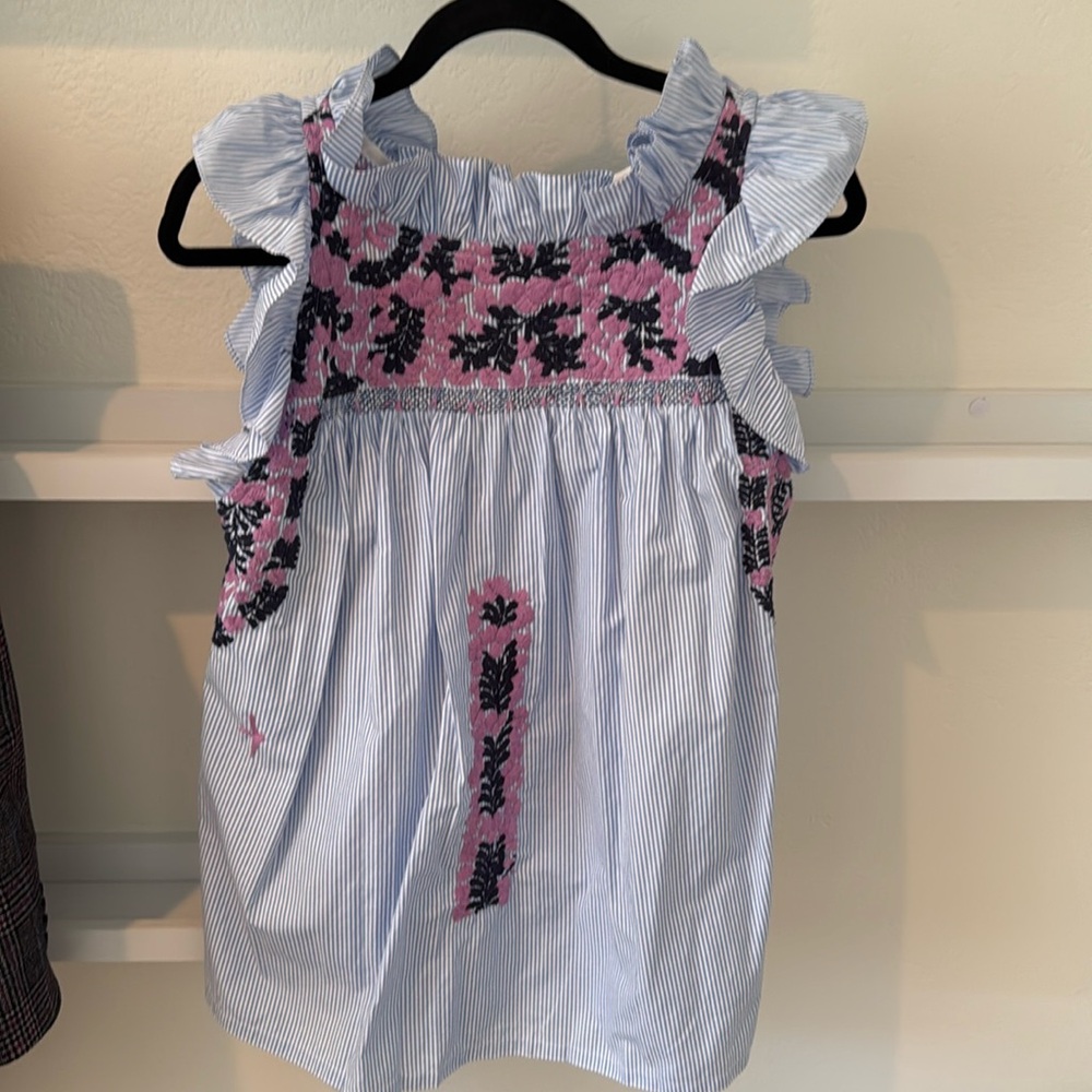 Embroidery top